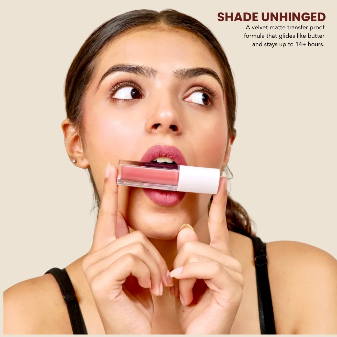 Era Beauty Velvet Liquid Matte Lipstick - Unhinged - Image 3