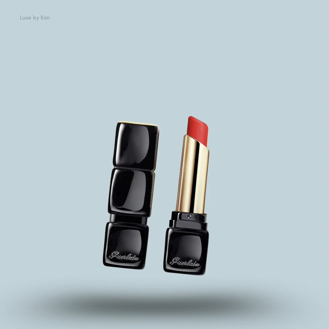 Guerlain  Kisskiss  Tender  Matte  16 Hour Comfort  Lightweight Luminous Matte Lipstick  2.8G - Image 4