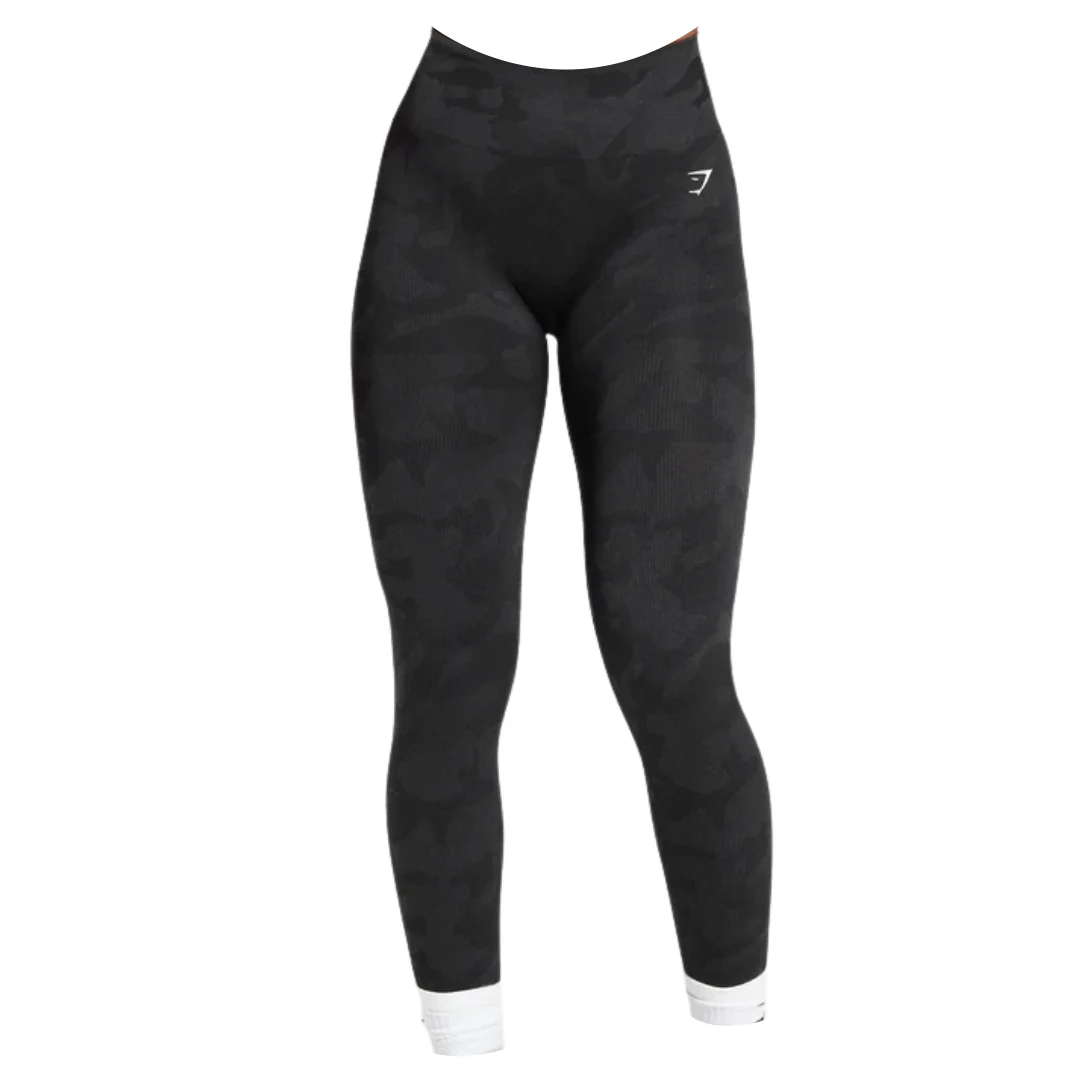 GYMSHARK ADAPT CAMO SEAMLESS RIBBED LEGGINGS - Image 3