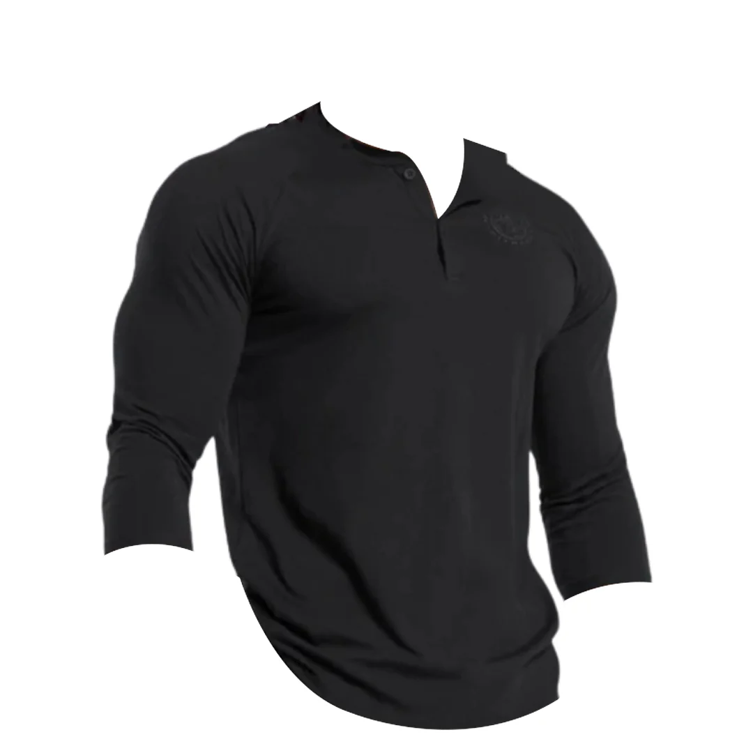 GYMSHARK MEN LEGACY HENLEY Slim Fit - Image 5