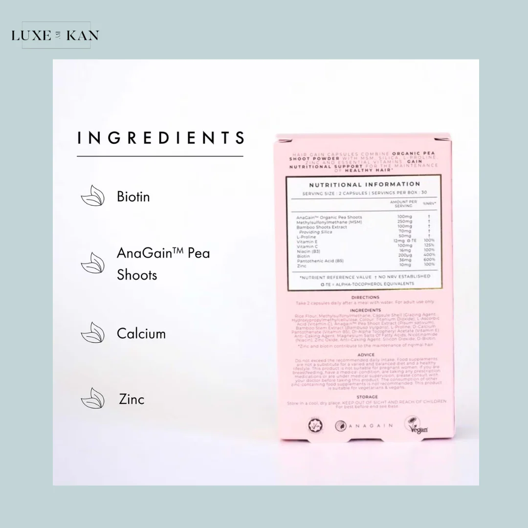 Hair Gain Capsules - 60 Capsules - Image 2