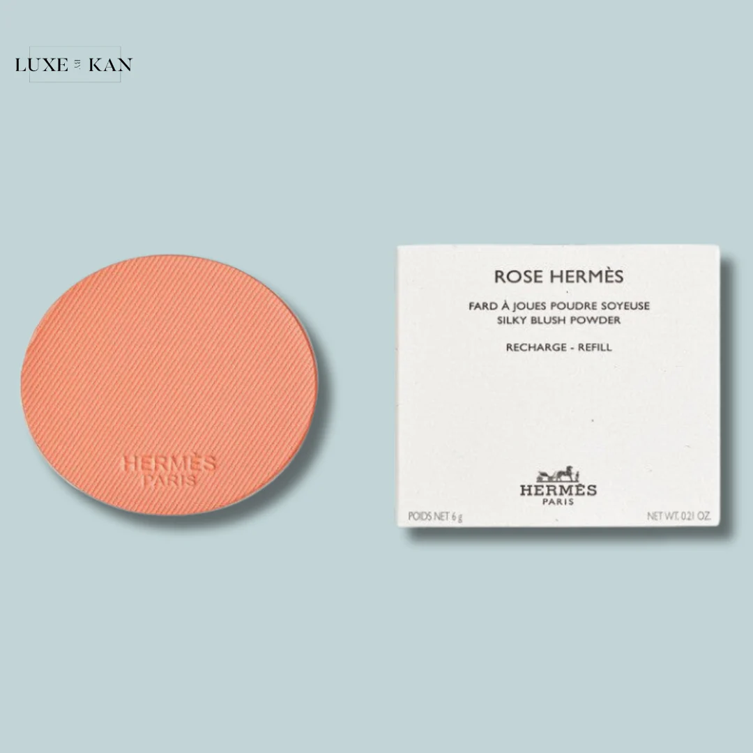 Hermès  Rose Hermès Silky Blush Powder Refill - Image 3