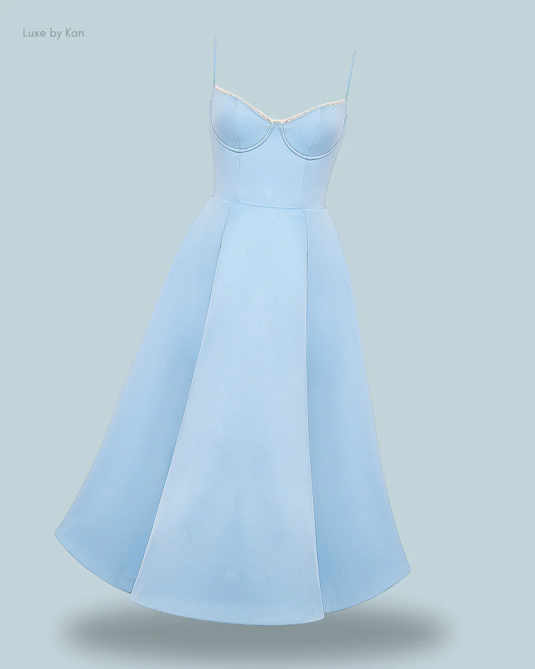 HOUSE OF CB  Mademoiselle Tulle Midi Dress - Image 3