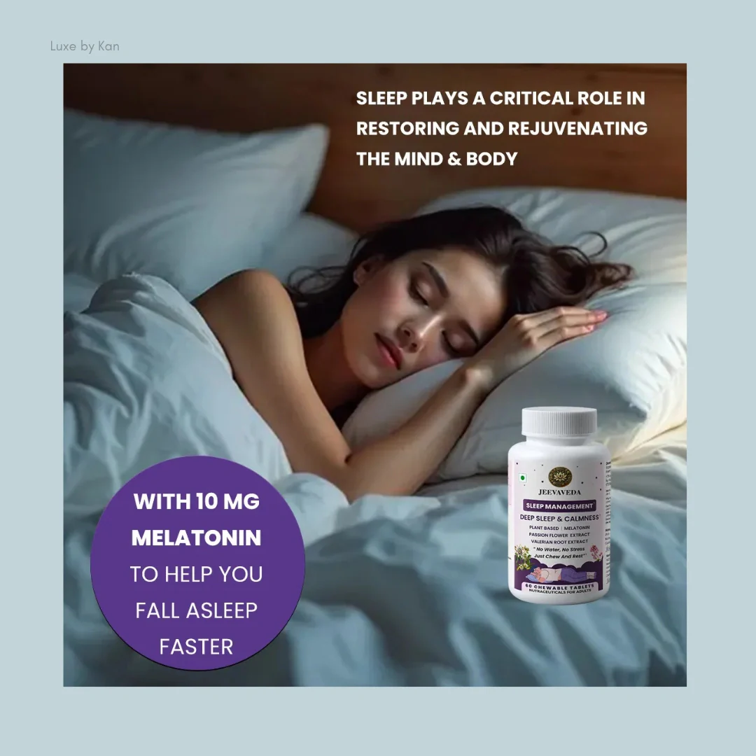 Jeevaveda Sleep Management Chewable Tablets - Image 3