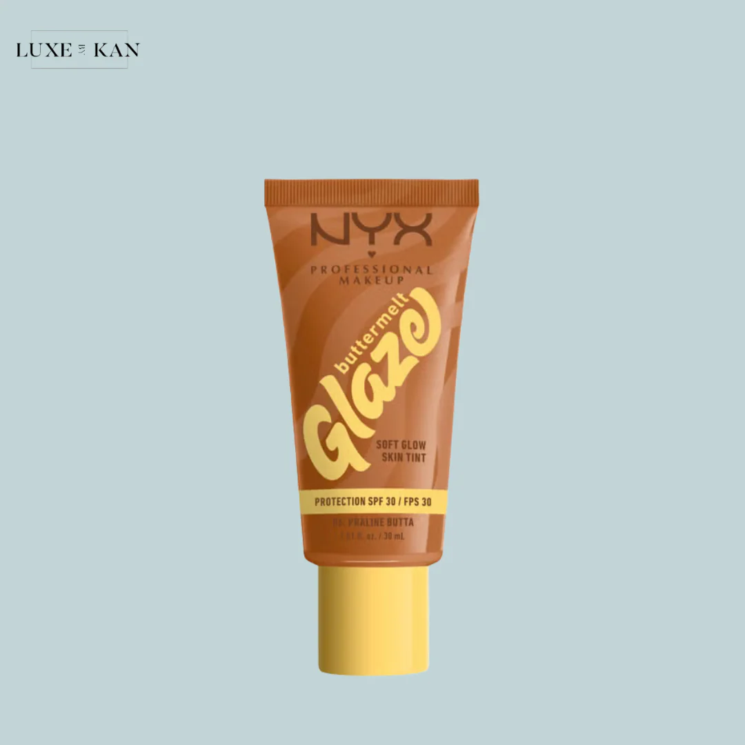 NYX Professional Makeup Buttermelt Glaze Soft Glow Skin Tint + SPF/FPS 30 Foundation (Various Shades) - Image 3