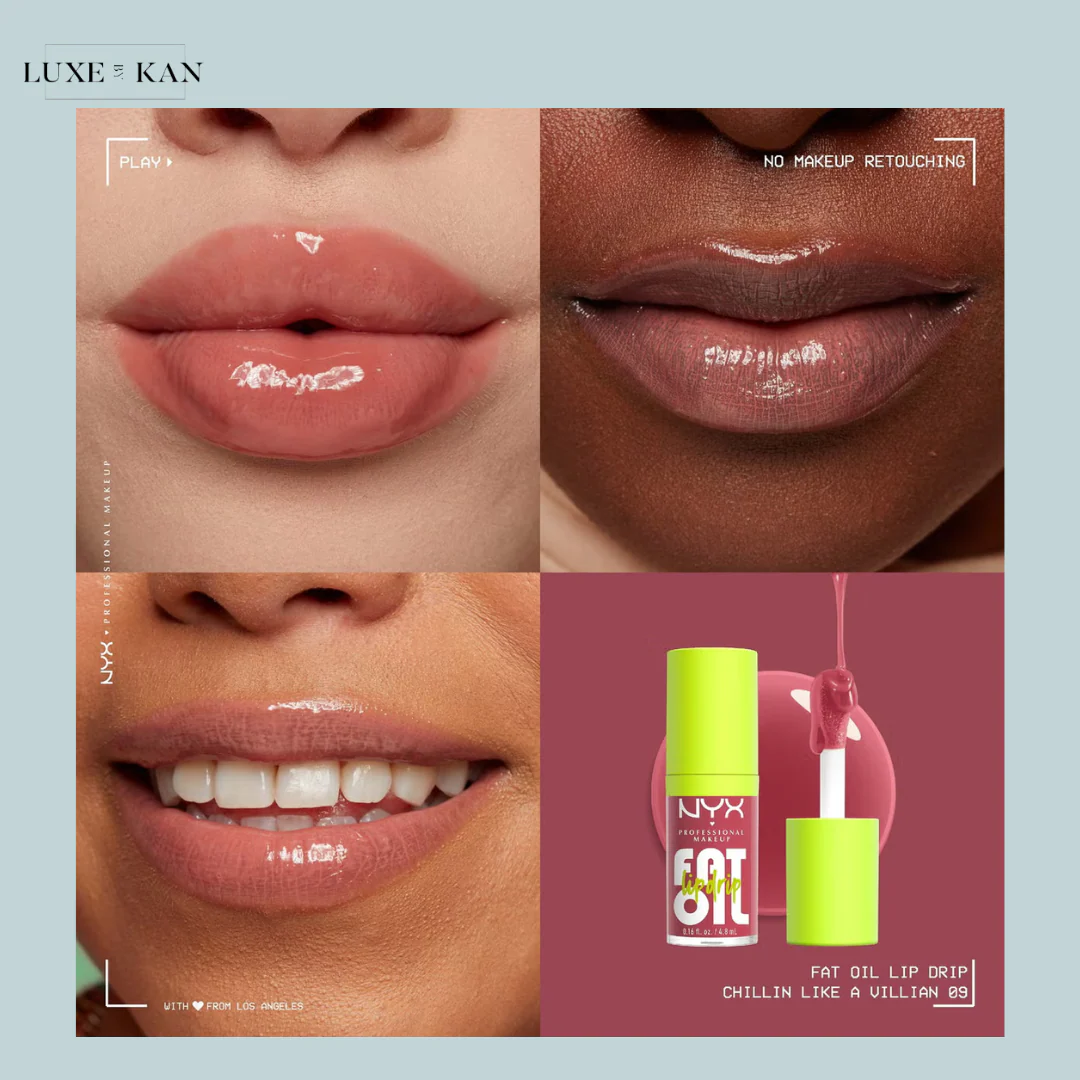 NYX Professional Makeup Fat Oil Lip Drip 12H Hydration Non-Sticky Finish Lip Gloss 4.8ml (Various Shades) - Image 3