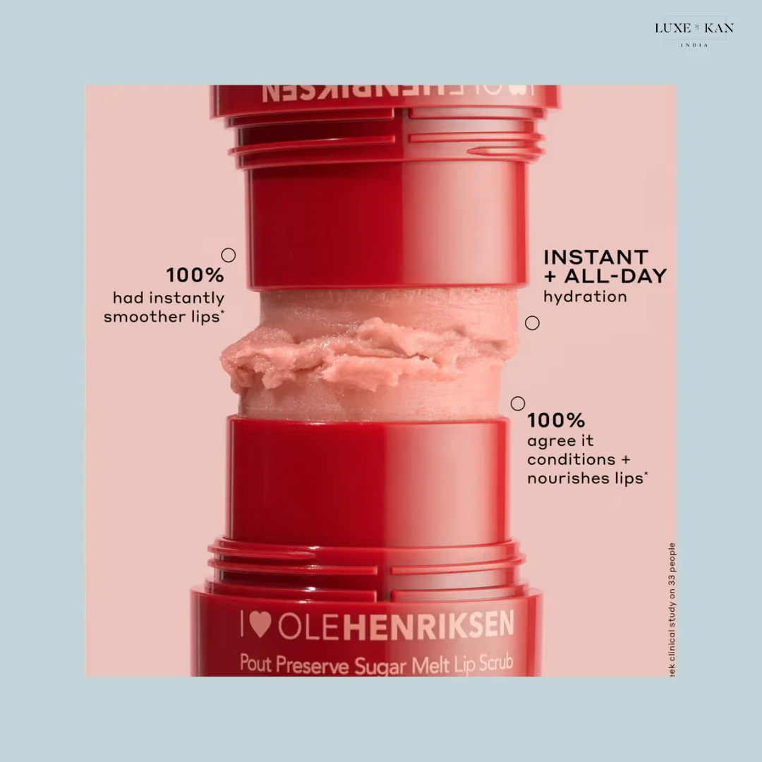 Ole Henriksen Pout Preserve Sugar Melt Lip Scrub- Strawberry Sorbet - Image 3