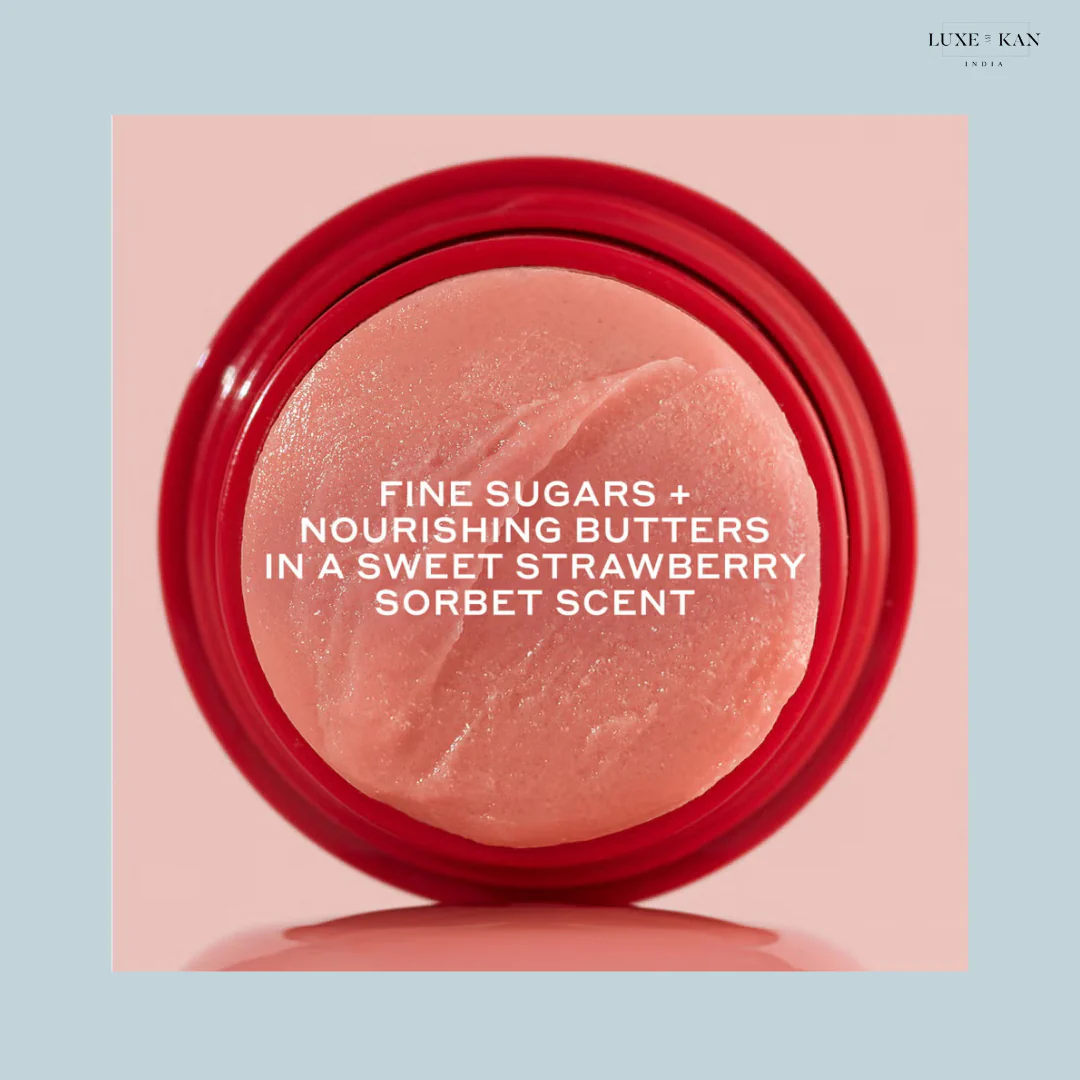 Ole Henriksen Pout Preserve Sugar Melt Lip Scrub- Strawberry Sorbet - Image 4