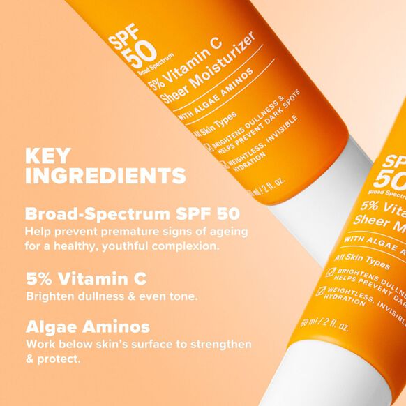 PAULA'S CHOICE
5% VITAMIN C SHEER MOISTURIZER SPF50 60ML - Image 7