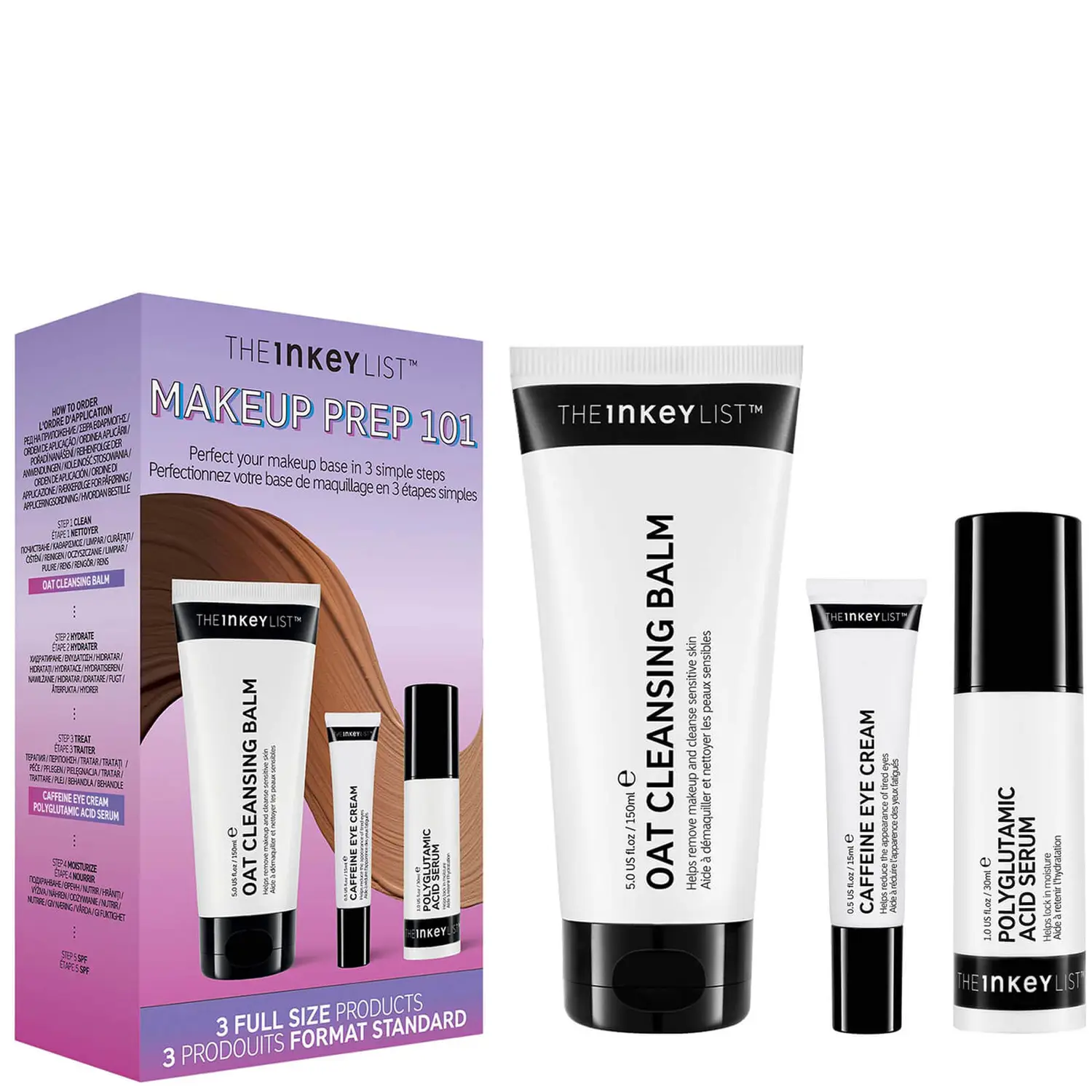 THE INKEY LIST Make UP Prep 101 Kit - Image 2