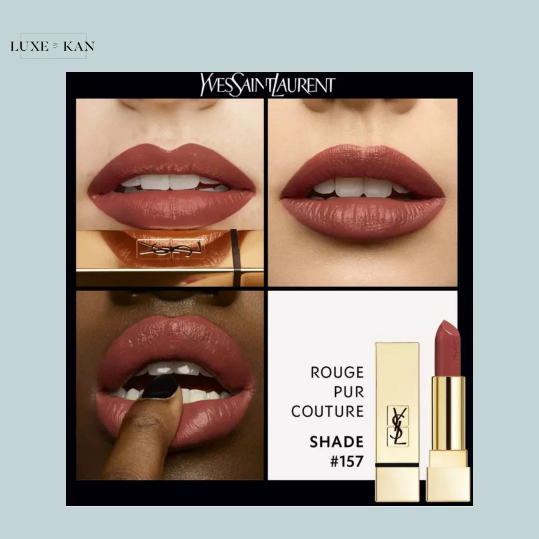 YVES SAINT LAURENT rouge pur couture lipstick 3.8ml - Image 9